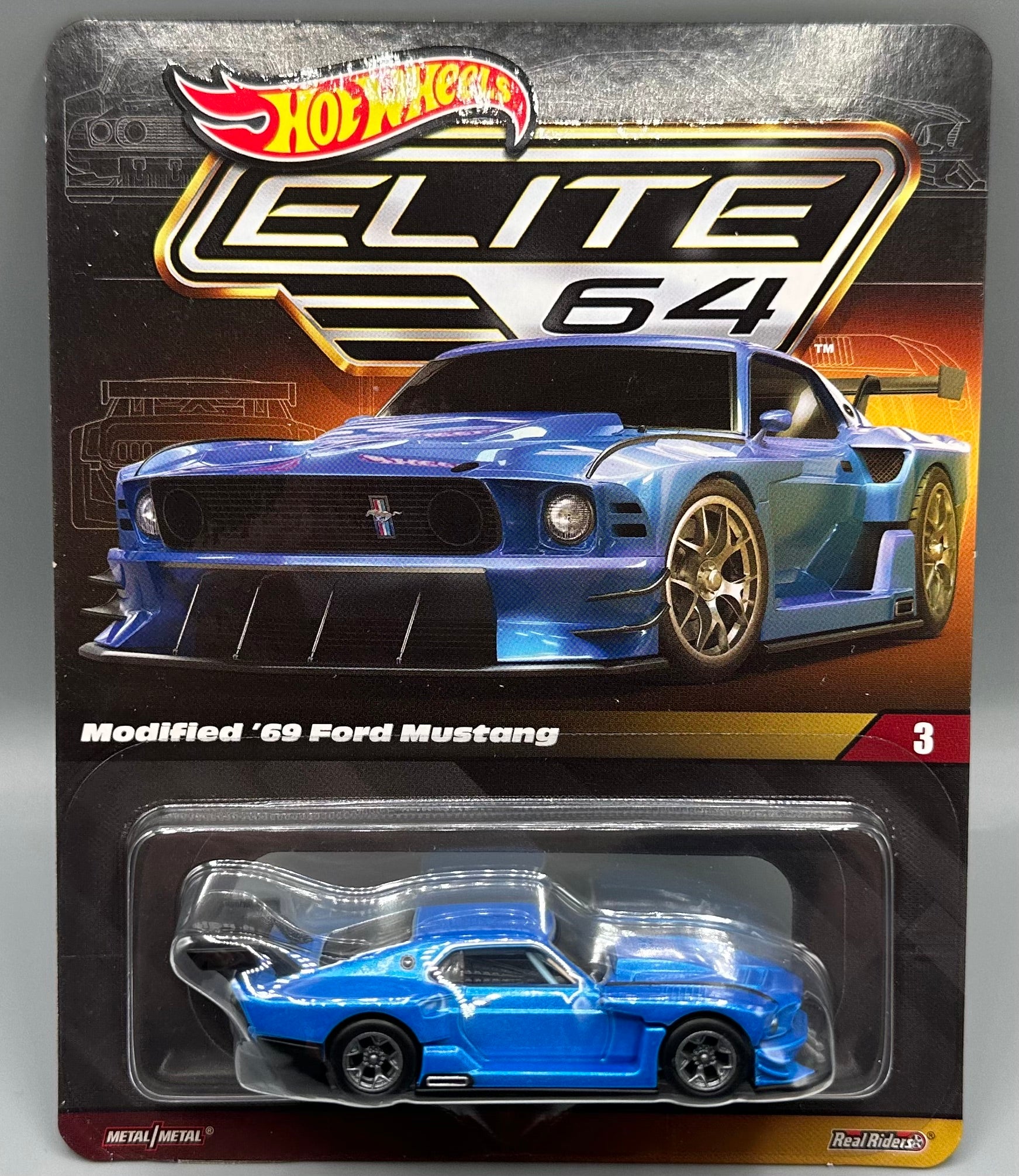 Hot Wheels Elite 64 Modified '69 Ford Mustang