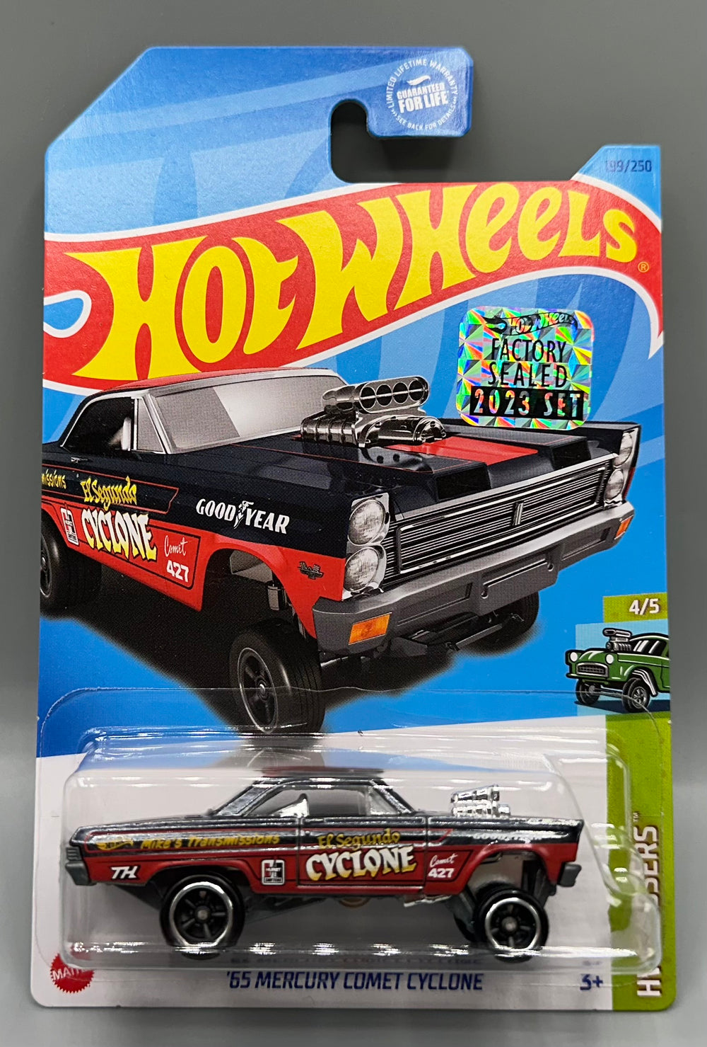 Hot Wheels Super Treasure Hunt '65 Mercury Comet Cyclone Factory Sealed