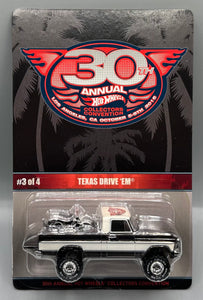 Hot Wheels 30th Annual Collector's Convention Texas Drive 'Em