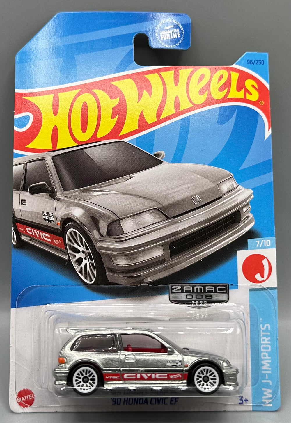 Hot Wheels Zamac '90 Honda Civic EF