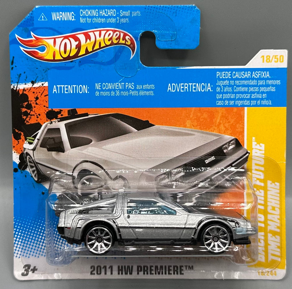 Hot Wheels Back To The Future Time Machine