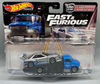 Hot Wheels Team Transport Fast & Furious LB ER34 Super Silhouette Nissan Skyline & Carry On
