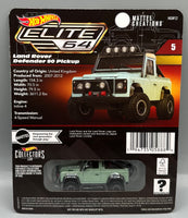 Hot Wheels Elite 64 Land Rover Defender 90 Pickup
