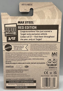 Hot Wheels Target Red Edition Max Steel