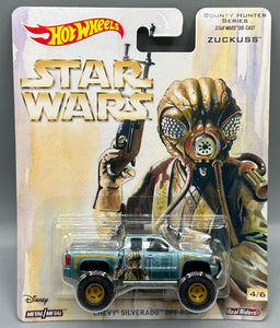 Hot Wheels Star Wars Zuckuss Chevy Silverado Off Road