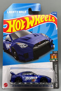 Hot Wheels Liberty Walk LB Silhouette Works GT Nissan 35GT RR Ver.2 Japan Card Variation