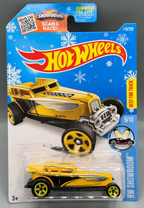 Hot Wheels Snowflake Card Great Gatspeed
