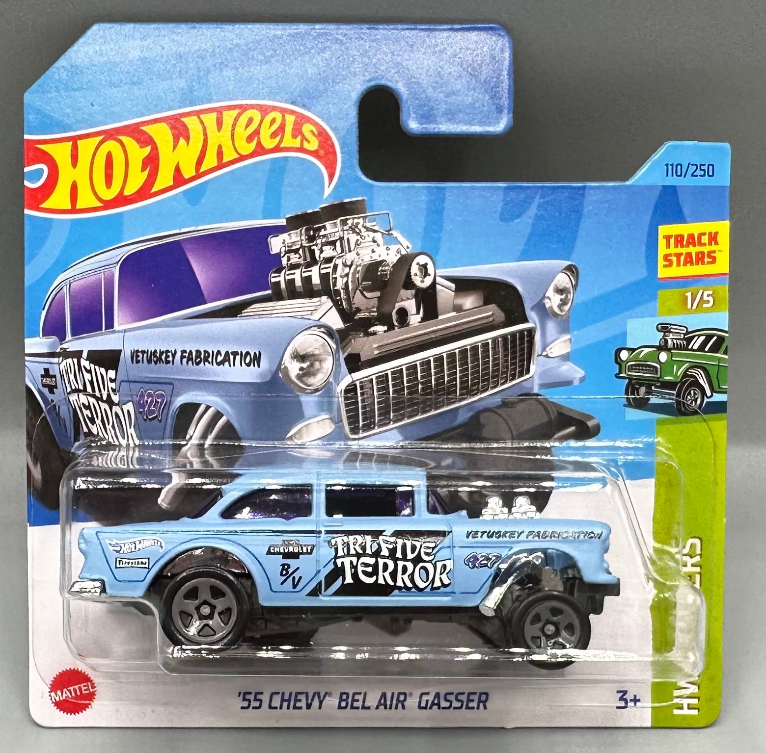 Outlets Hot Wheels Redliners 55 Chevy Bel Air Gasser (ECHO1)