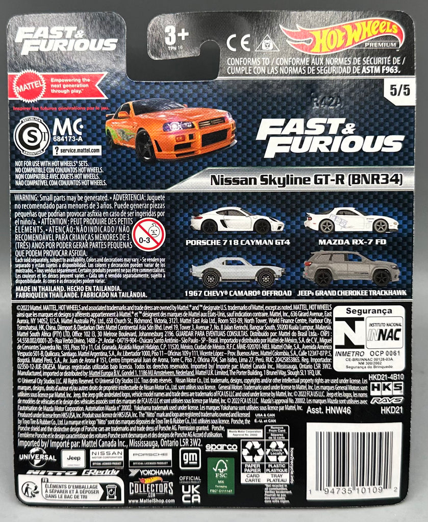 Nissan Skyline GT-R R34 from “Fast & Furious”: the technology!