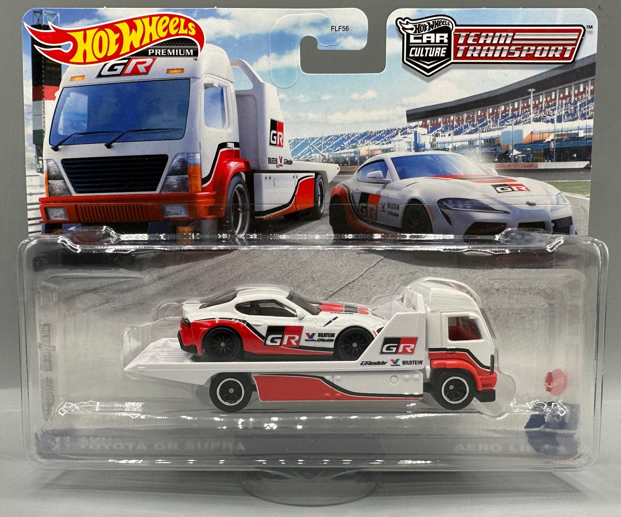 Hot Wheels Team Transport '21 Toyota GR Supra & Aero Lift | HW Models Ltd