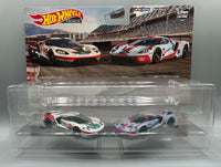 Hot Wheels 2 Pack '16 Ford GT Race & '16 Ford GT Race
