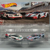 Hot Wheels 2 Pack '16 Ford GT Race & '16 Ford GT Race