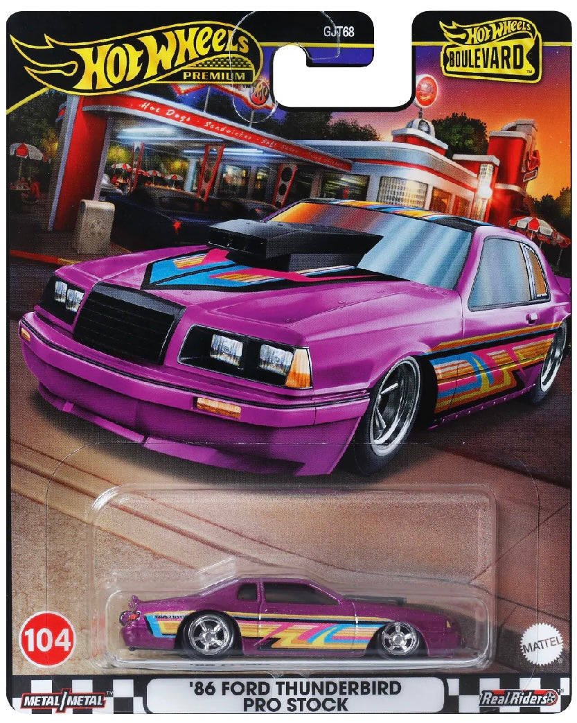 Hot Wheels Boulevard '86 Ford Thunderbird Pro Stock