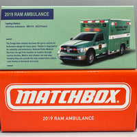 Matchbox Mattel Creations 2019 Ram Ambulance