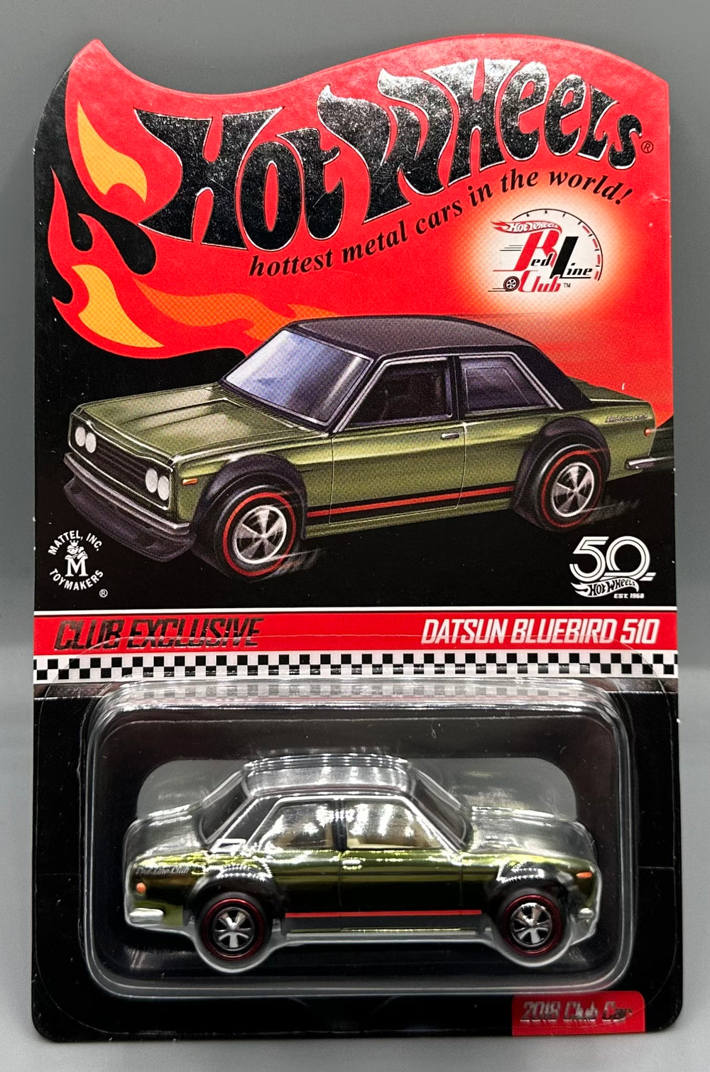 Hot Wheels Red Line Club Exclusive Datsun Bluebird 510 | HW Models Ltd