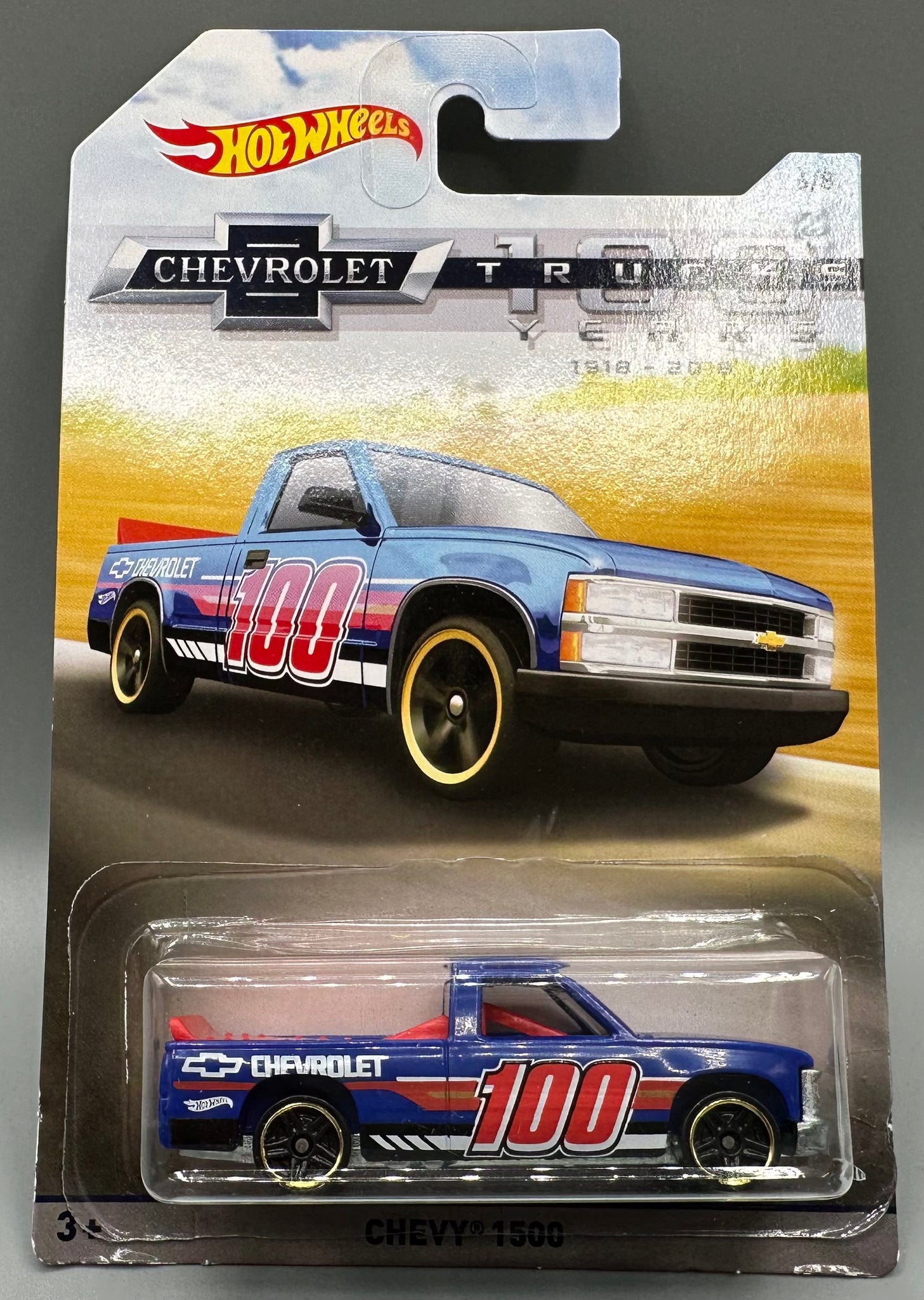 hot wheels 100 years of chevy trucks