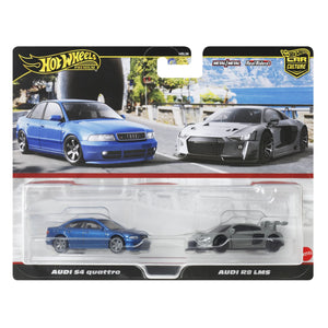 Hot Wheels 2 Pack Audi R8 LMS & Audi S4 Quattro