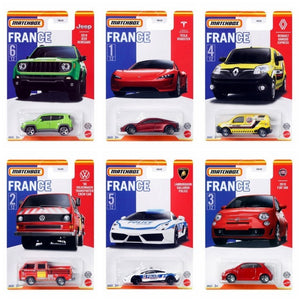 Matchbox France Series 6 Car Set