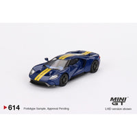 Mini GT 614 Ford GT Sunoco Blue
