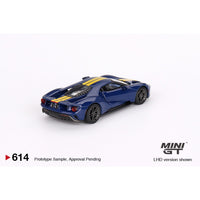 Mini GT 614 Ford GT Sunoco Blue
