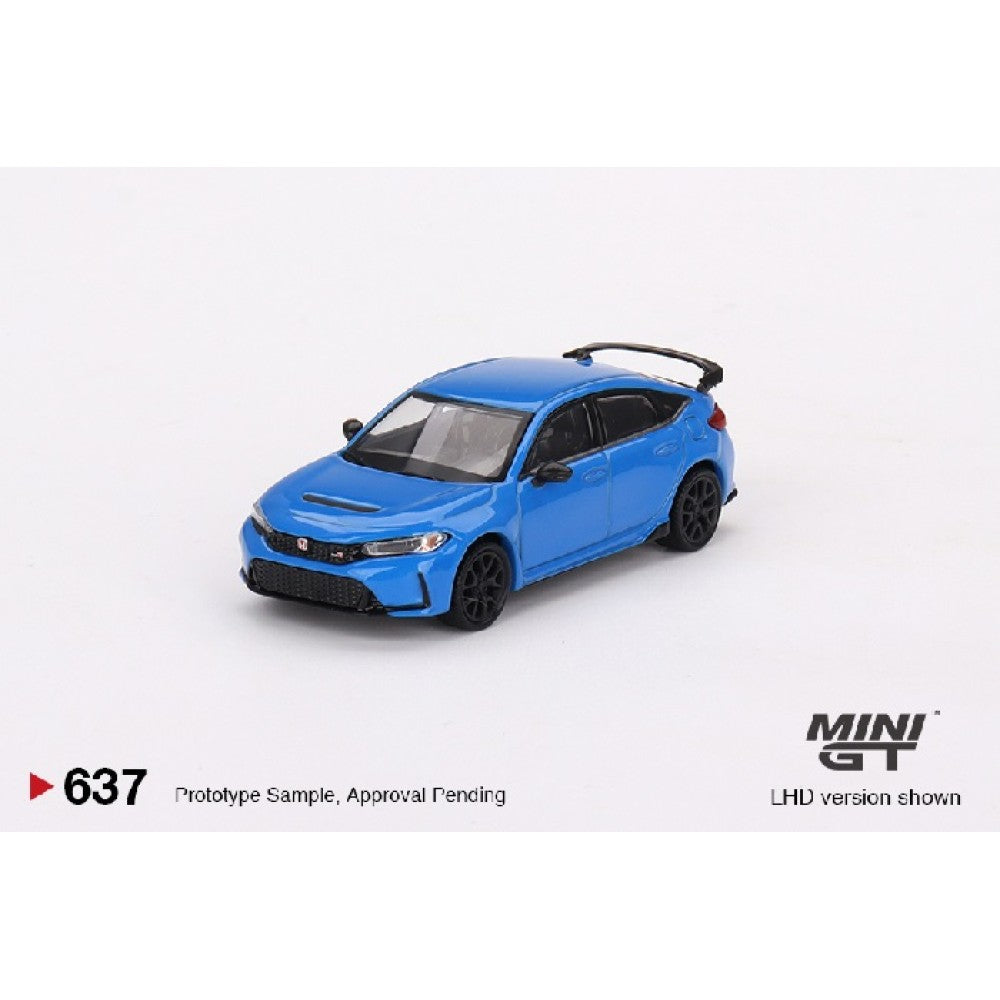 Mini GT 637 Honda Civic TYPE-R Boost Blue Pearl