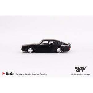 Mini GT 655 Nissan Skyline Kenmari Liberty Walk Matt Black