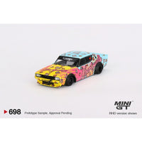 Mini GT 698 Nissan Skyline Kenmeri Liberty Walk LBWK