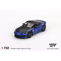 Mini GT 732 Nissan Z LB Nation Works Seiran Blue