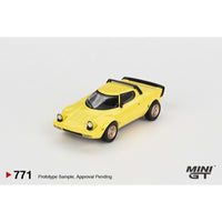 Mini GT 771 Lancia Stratos HF Stradale Giallo Fly
