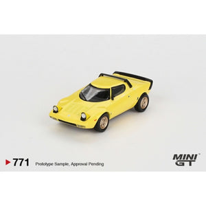 Mini GT 771 Lancia Stratos HF Stradale Giallo Fly