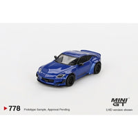 Mini GT 778 Nissan Fairlady Z Pandem Seiran Blue
