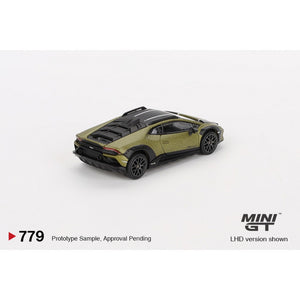 Mini GT 779 Lamborghini Huracan Sterrato Verde Gea Matt