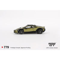 Mini GT 779 Lamborghini Huracan Sterrato Verde Gea Matt
