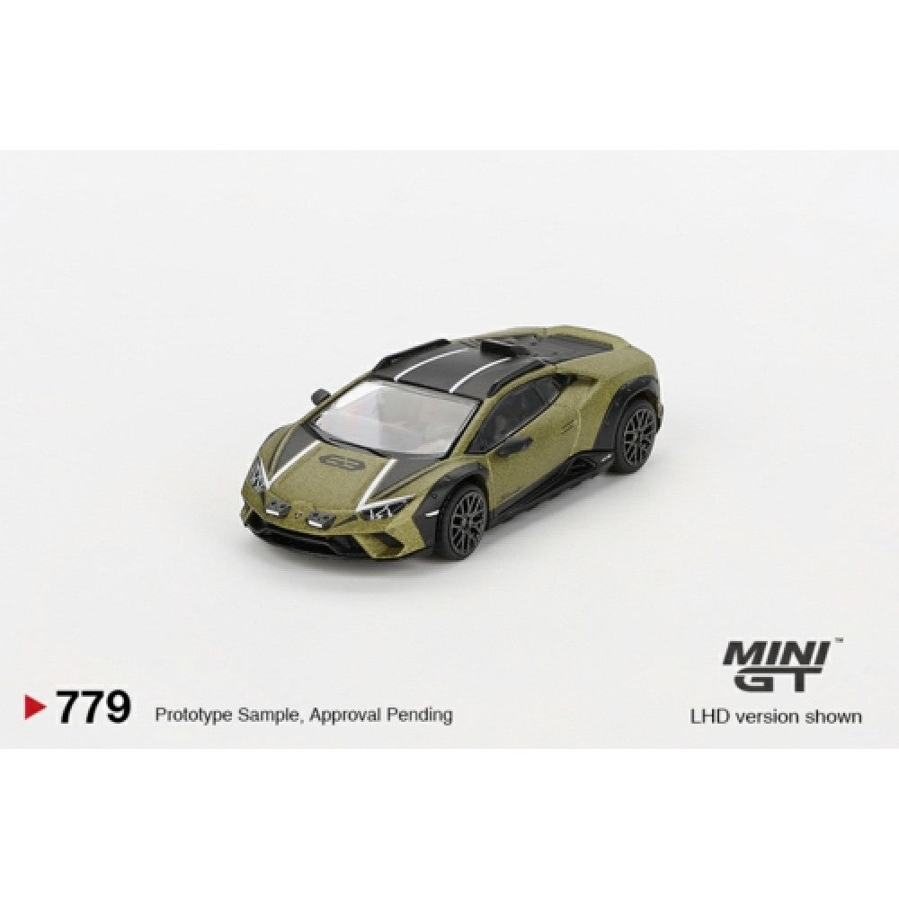 Mini GT 779 Lamborghini Huracan Sterrato Verde Gea Matt