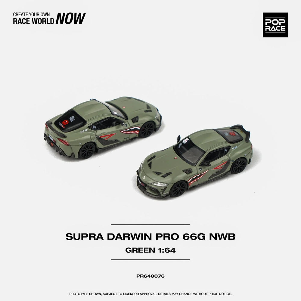 Pop Race 76 Darwin 66G NWB Toyota Supra