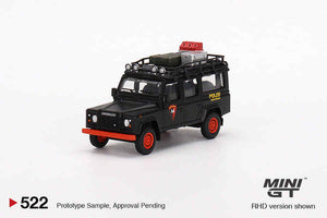 Mini GT 522 Land Rover Defender 110 Mobile Brigade Corps