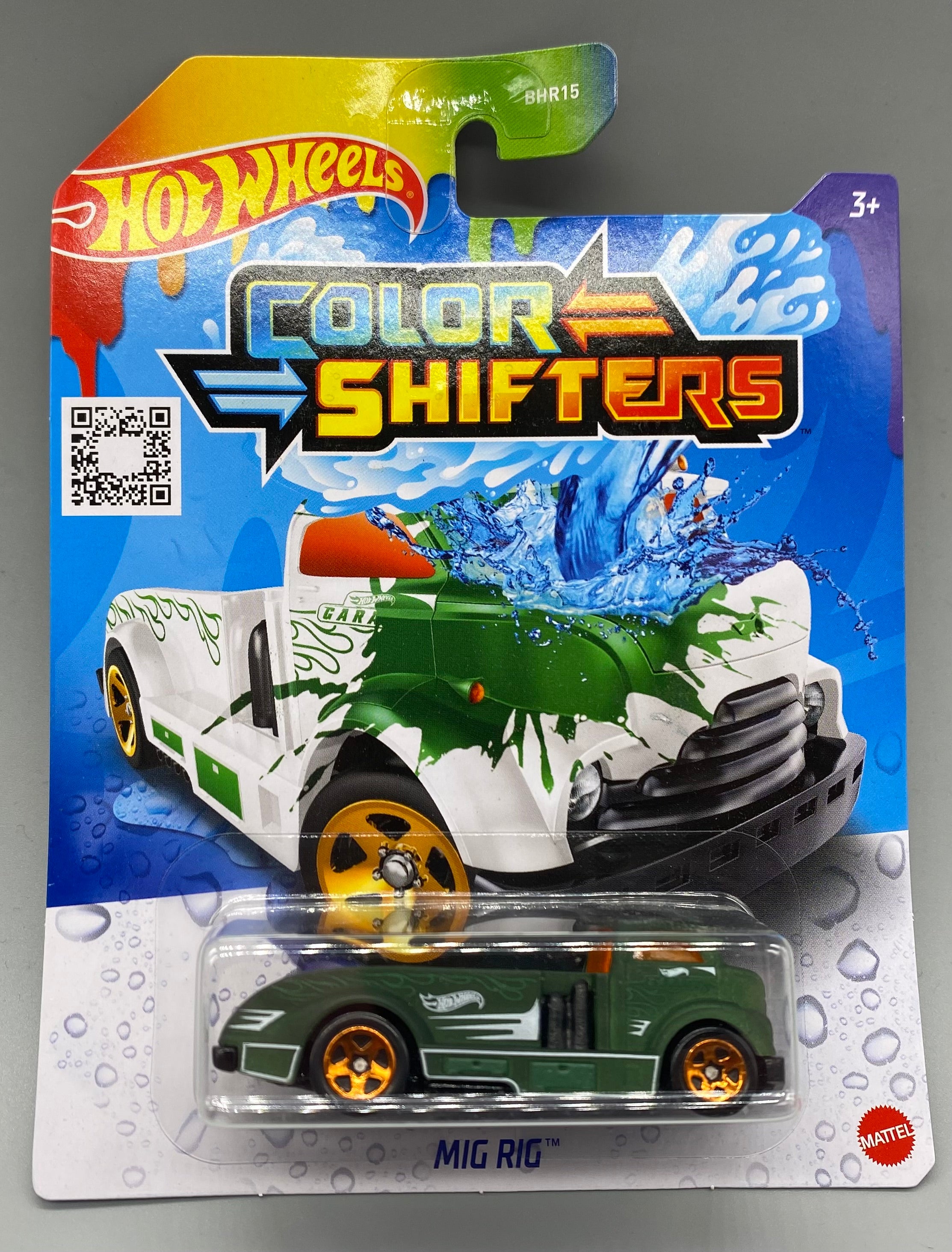  Hot Wheels 2020 Color Shifters MIGRIG Green/White : Toys & Games