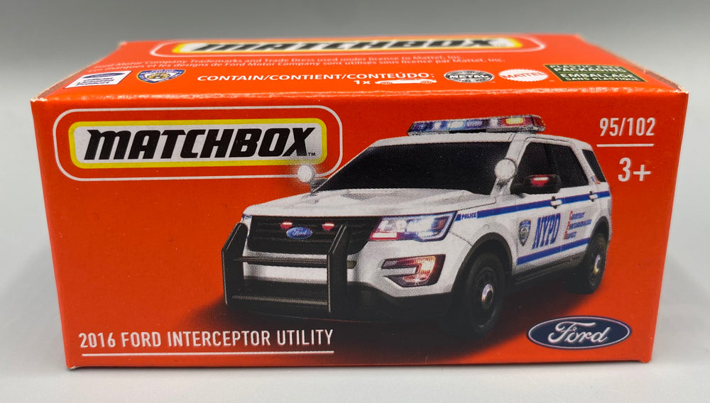 Matchbox Ford Police Interceptor Utility 